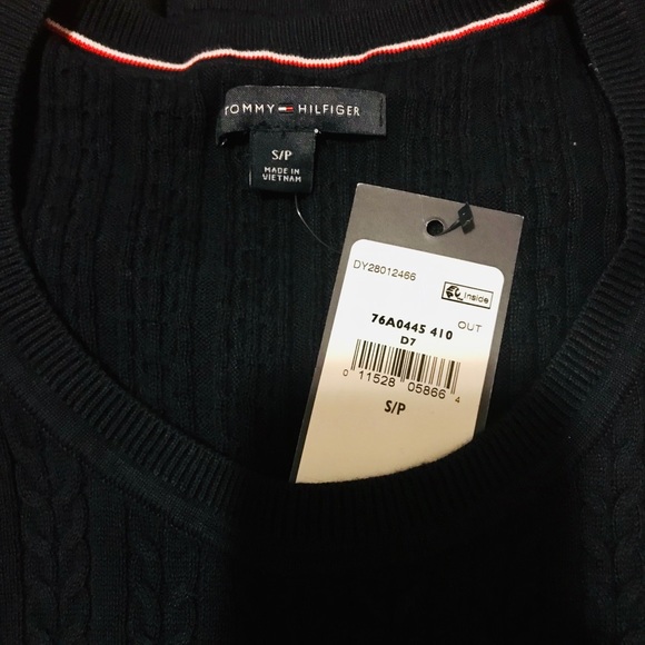 Navy blue Tommy Hilfiger sweater - Picture 3 of 3